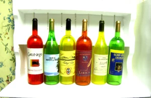6x Botellas de Vino Jugo de Cerveza Casa de Muñecas Miniatura Cocina Bebida Accesorio 6to Bjd - Imagen 1 de 7