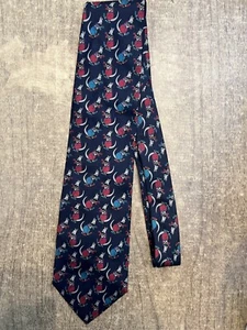 Vintage Christian Dior Monsieur Boxing Kangaroo Tie - Fun Neck Ties Elegant Ties - Bild 1 von 5