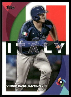 2023 Topps #WBC-38 Vinnie Pasquantino World Baseball Classic Stars - Image 1 of 2