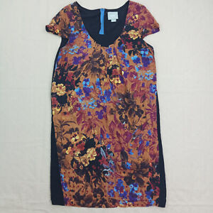 New listingMaeve Womens Shift Dress Size XS Multicolor 100% Silk Floral Motif Pintura