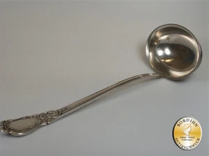 Schöpflöffel; Silber 800 (Gravur W, Anker), Jugendstil - Bild 1 von 6