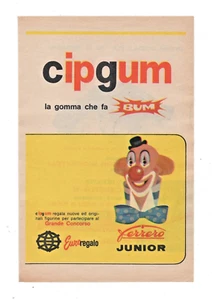 PUBBLICITÀ ADVERTISING WERBUNG ITALIAN CLIPPING FERRERO ALBA CIPGUM FA BUM - Imagen 1 de 1