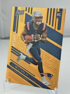 2024 Panini National Joe Milton III #RC9 Rookie Orange Refractor/199 - Imagen 1 de 2