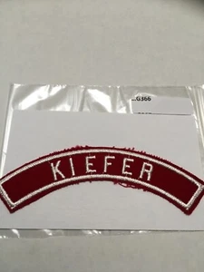 KIEFER RED & WHITE CITY STRIP G366 - Picture 1 of 1