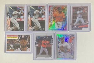 2020 Yordan Alvarez RC LOT(16, read)w/Bowman, Topps, SP, Refractor, Optic, Holo+