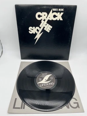 Crack The Sky White Music Vinyl LP Record 1980 Lifesong Grunge Rock LS-8028 - Image 1 of 4