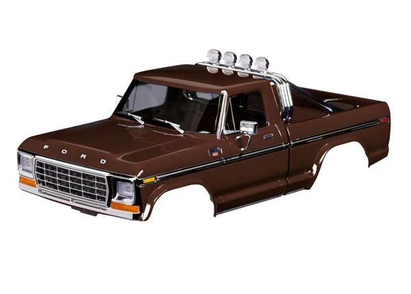 Traxxas 1/18 TRX-4M 1979 福特 F-150 * 1979 福特 F-150 卡车车身,棕色 * 9812-B — 第 1/1 张图片