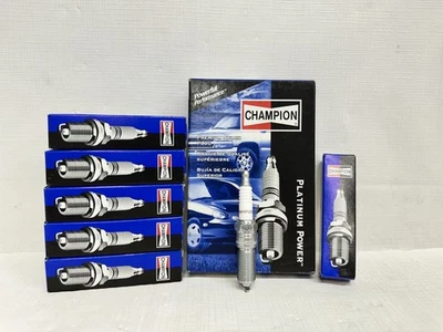 NUEVO Juego de 6 bujías Champion Platinum #3032 / RE10PMC5 Foto 1 de 3