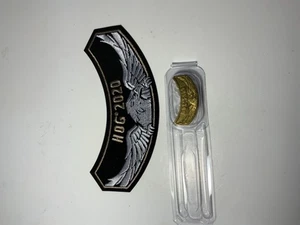 HOG Harley Davidson Owners Group Patch and Pin 2020 - Picture 1 of 1