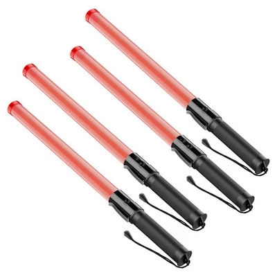 4Pack Traffic Wand 21Inch Led Traffic Control Wand Safety Light Wand with5192 - Image 1 of 4