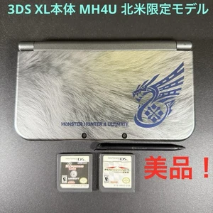 Nintendo New 3DS XL Console Monster Hunter 4 Ultimate Edition USA Exclusive Rare - Picture 1 of 15