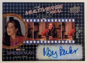 2023 Upper Deck Spider-Man No Way Home Marisa Tomei as May Parker Auto Film Cell - Picture 1 of 2