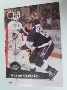 1991-92 Pro Set Wayne Gretzky #101 - Los Angeles Kings Hockey Card - Picture 1 of 3