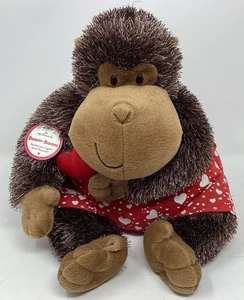 Hallmark Boom Boom Gorila Peluche Mono Rojo Iluminar Golpear Corazón San Valentín  - Imagen 1 de 10