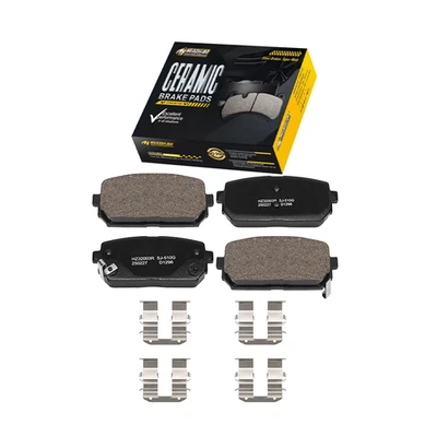 Pastillas de freno traseras cerámicas P-1296 para Kia Rondo 2007, 2008, 2009, 2010, 2011, 2012 Foto 1 de 4
