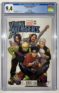 Young Avengers #5 CGC 9.4 Limited 1:50 Jim Cheung 2013 Low Pop Only 1, 3 Higher - Picture 1 of 6