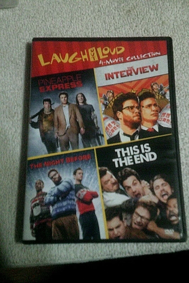 4-Film Pineapple Express / This Is the End / The Interview / The Night Before - Image 1 of 1