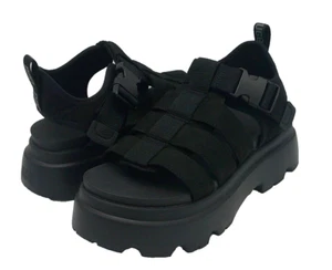 UGG CORA DAMEN SANDALE SCHWARZ US 8 / UK 6 / EU 39 - Bild 1 von 6