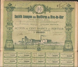TOP DECO => Houillères de RIVE-DE-GIER (LYON LOIRE 42) (N) - Bild 1 von 1