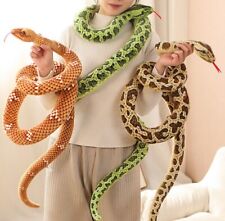 Simulation Snake Big Python Fake Snake Small Snake Fabric Doll Plush Toy Gift