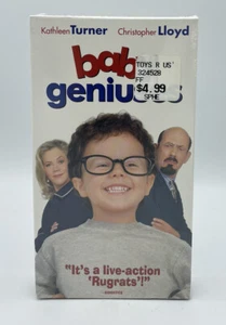 NEW SEALED Baby Geniuses 1999 Movie VHS Factory Sealed Toys r Us Sticker - Picture 1 of 4