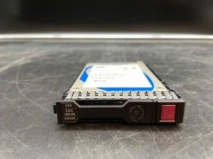 HP 200GB SAS MLC 2.5" SSD w/ Caddy, 658580-001 - Picture 1 of 3