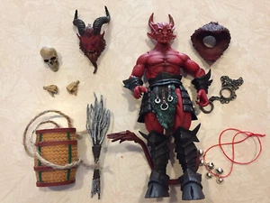 Mythic Legions Red Demon Krampus Kit Bash maßgeschneiderte Packung - Bild 1 von 5