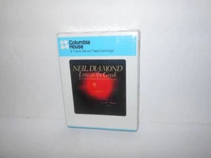 NEW 1977 NEIL DIAMOND LOVE AT THE GREEK RECORDED LIVE LOS 8 TRACK TAPE SEALED - Picture 1 of 6