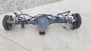 17 NISSAN TITAN COMPLETE REAR AXLE WITH DIFFERENTIAL CARRIER 2.937 RATIO