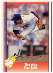 1991 Pacific Texas Express #21 Nolan Ryan Texas Rangers - Throwing Fast Balls - Bild 1 von 2