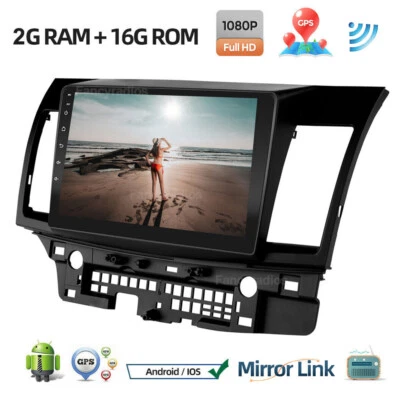 Android 11 Car Stereo Radio GPS WIFI 2 Din For Mitsubishi Lancer EX 2007-2013 - Image 1 of 4