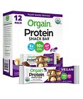 Orgain Organic Plant Based Protein Bar S'Mores - 10g of Protein Vegan Gluten