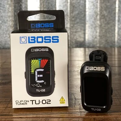 Boss TU-02 Clip On Chromatic Guitar Bass Tuner - Image 1 of 4