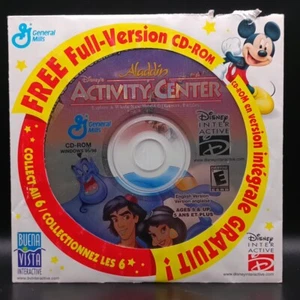 Disney Aladdin Activity Center (Windows PC, 2001) General Mills Cereal Promo - Picture 1 of 4