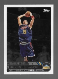 2005-06 TOPPS BIG GAME BASKETBALL #33 KENYON MARTIN 105/179 SP BASE CARD,NUGGETS - Picture 1 of 1
