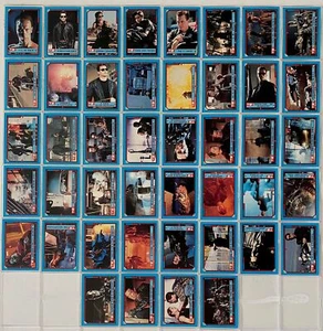 Terminator 2 Movie Vintage Sticker Card Set 44 Sticker Cards Topps 1991 - Picture 1 of 5