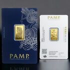 5 Gramm Goldbarren 999,9 Gold - in Blisterkarte - PAMP