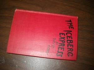 1922 "THE ICEBERG EXPRESS" BY DAVID CORY, INK ILLUSTRATIONS, CHILDREN'S RARE - Imagen 1 de 7