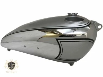 BSA C10 C11 银铬化气体燃料彼得罗罐 - | 适合 — 第 1/4 张图片