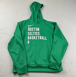 Nike Boston Celtics Hoodie Mens Medium Green DriFit NBA Long Sleeves Pullover - Picture 1 of 10