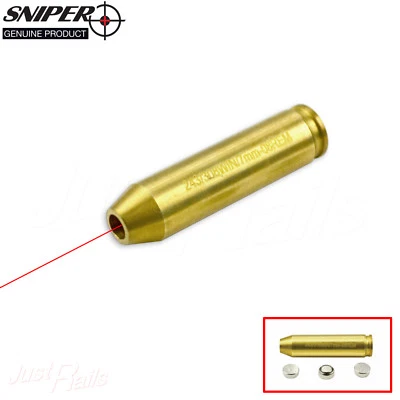 SNIPER Red Laser BoreSighter Bore Sight Rifle .243 /.308 WIN / 7MM-08 REM Scope Zeroing
