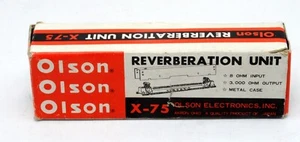 Vintage Olson Nachhallgerät Modell X-75 (sehr gepflegt) - Bild 1 von 4