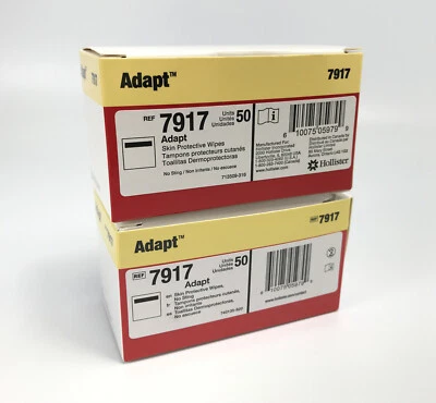 100 Hollister 7917 Adapt Skin Protective Wipes Exp 2027 - Image 1 of 2