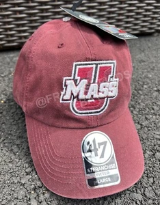 Authentic 47 Brand by Fanatics Embroidered UMass Minutemen Franchise Hat - Picture 1 of 11