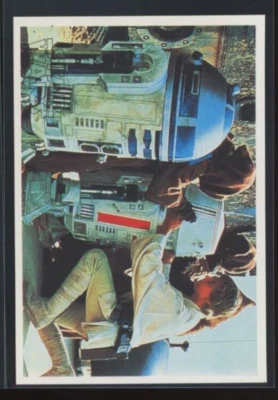 LUKE SKYWALKER 1977 Topps Yamakatsu Star Wars Large Luke Sizes Up Droid C4 - Image 1 of 2