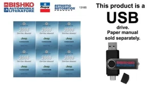2008 Jeep Commander Shop Service Repair Manual USB - Picture 1 of 3