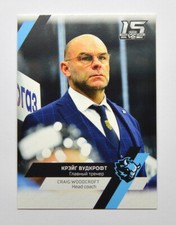 2022-23 Sereal KHL Premium Coaches #COA-P-017 Craig Woodcroft