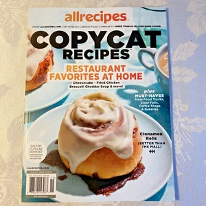 Copycat Recipes: Allrecipes Magazine 2025 ~ Restaurant Favorites ~ All Recipes - Foto 1 di 1