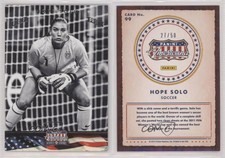 2012 Panini Americana Heroes & Legends Silver Proof /50 Hope Solo #99