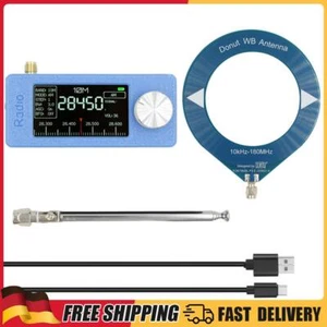 SI4732 05-108MHz Tragbares Radio LSB USB AM FM Radio 2pcs Antenne (blau) - Zdjęcie 1 z 11
